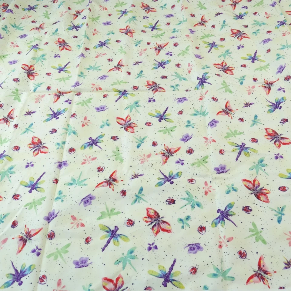 2.6 岁迈克尔·米勒棉织物蝴蝶蜻蜓新奇幻想 — 第 2/4 张图片