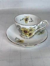 Royal Standard Brown Eyed Susan cup and saucer set Bone China - England