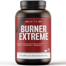RICCI LABS Burner Extreme - Brucia Grassi Potenti Veloci Drenanti, Termogenico c