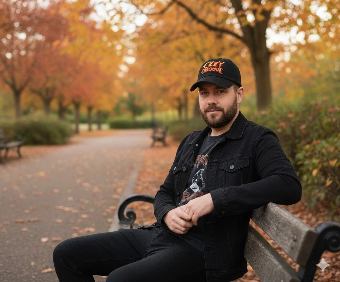Ozzy Osbourne Embroidered Baseball Cap for Men, Rock Band Summer Cap