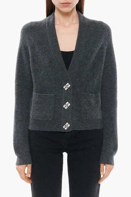 Women Ganni Sweater Grey 40 / L / 48 - Bild 1 von 4