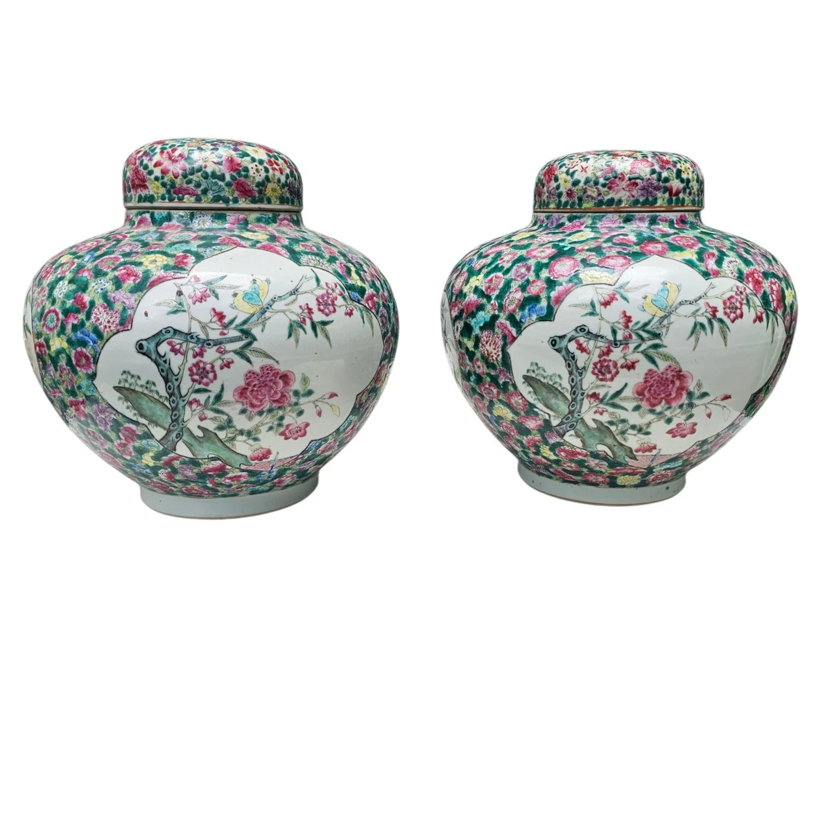 陶瓷粉红色1900-1940 中国古董花瓶| eBay