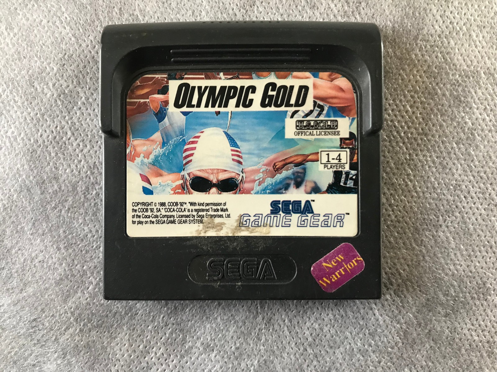 JEU SEGA GAME GEAR GAME OLYMPIC GOLD TESTE
