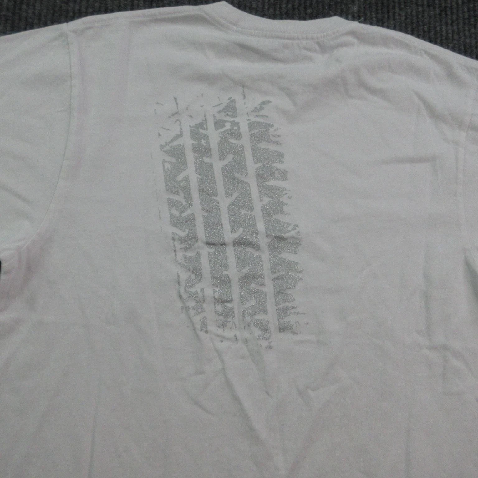 Exploration Motorcycle Shirt Mens Small White CEEC Drive On Graphic Tee NWT - product detail image 10