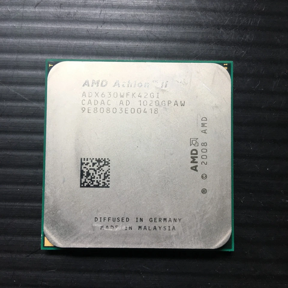 AMD Athlon™ II ADX630WFK42GI CADAC AD 1020GPAW AM3 PC CPU Processor - Image 3 of 3