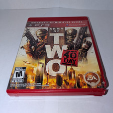 EA Army of Two: The 40th Day Greatest Hits Sony PS3 CIB Tested And Working