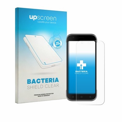 upscreen Schutzfolie für Bluebird S10 Anti-Bakteriell Displayfolie Klar