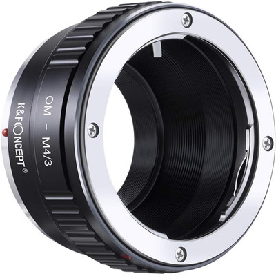 M4/3 Adapter | Olympus OM-Objektiv | Metallischer Ring
