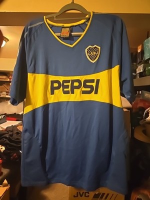 RARE ''Real Sports'' CABJ Pepsi/Goodyear Soccer Jersey Large Megga Sport 