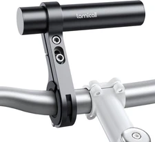 Lamicall Bike Handlebar Extender - [4" Long] Aluminum Alloy Handlebar Extension 