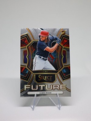 James Wood 2024 Panini Select RC Future Rookie #18 Washington Nationals