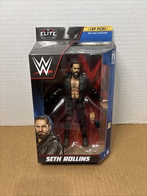 WWE Elite Top Picks SETH ROLLINS  6.5'' Action Figure Slight Box Damage