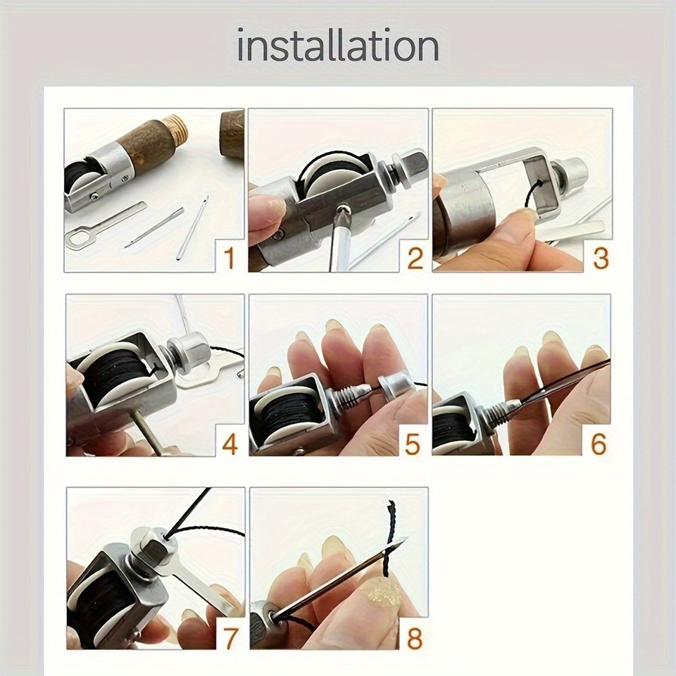 Leather Sewing Tool Kit - Handheld for Leather Craft & Repair | eBay