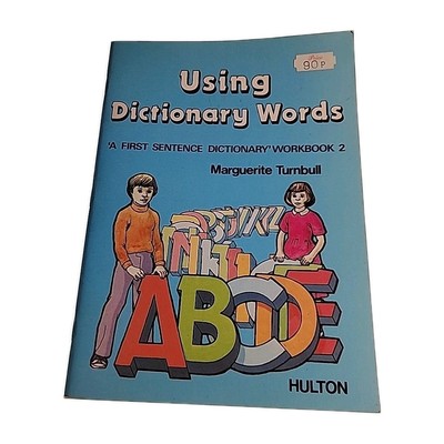 Using Dictionary Words Marguerite Turnbull Workbook 1972 Paperback Book
