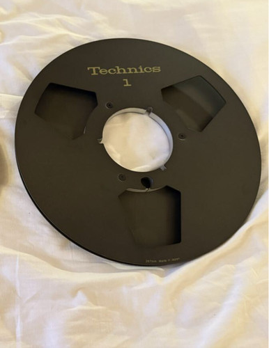 Technics Original Black metal Reel to Reel 10.5 Metal Take Up Reel