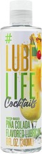 LUBELIFE Pi a Colada Flavored Water Based Personal Lubricant, 8 Oz
