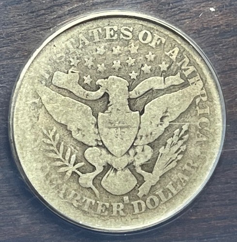 1896-S Barber Quarter - ANACS G-4; Nice Key Date 25C! - Picture 3 of 4