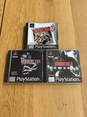 Resident Evil 1,2,3 Ps1 - PlayStation 1 PAL CIB