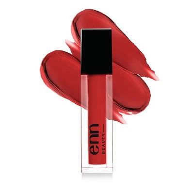 Enn Beauty Semi Matte Liquid Lipstick, Sangria Red Shade 1.5ml