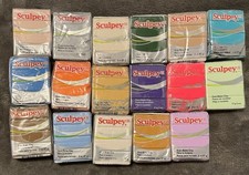Sculpey III Polymer Oven Bake Clay 2oz  Lot O...