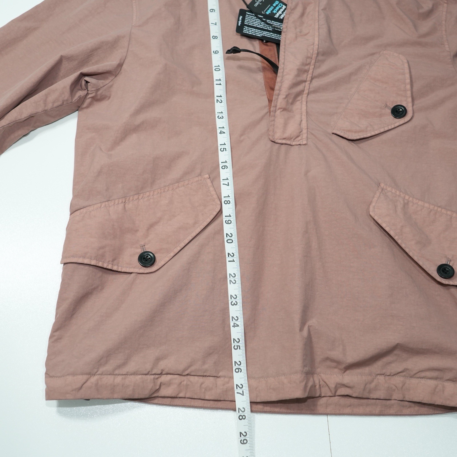 C.P. Company Flatt Nylon Overshirt Jacket Dusty Pink Size S – BNWT  thumbnail 16