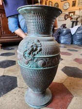 PORTA OMBRELLI VINTAGE ANNI ‘50 IN RAME PATINA NATURALE