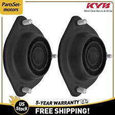 Pair Set of 2 Front KYB Strut Mounts Kit For Hyundai Elantra Coupe Veloster