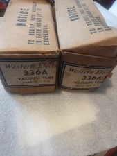 Western Electric 336A Vacuum Tubes(2)