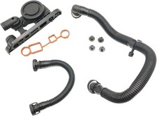 06F129101P PCV Valve Crankcase Breather Hose w/Gaskets Kit for Audi A4 A3 TT ...