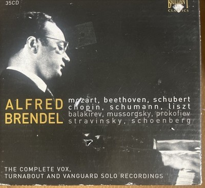 Alfred Brendel: The Complete Vox,Turnabout & Vanguard Solo... | 35 CDs