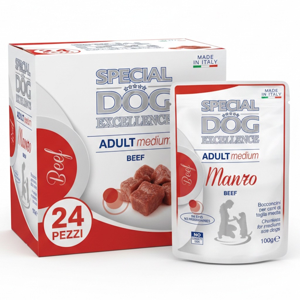 Recensione Monge Special Dog Excellence Manzo 24 Pezzi | Umido Cani