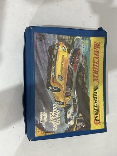 Vintage Matchbox  Lesney 1969-1970s Large Lot Clean Cars Superfast With Case