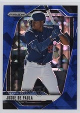 2025 Panini Prizm Blue Ice Prizm Josue De Paula #267 8d2