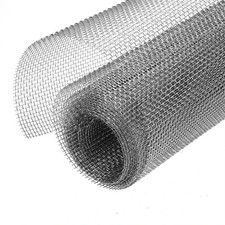 Wire Mesh 11.8 X 78.7 Inch Vent Mesh 10 Mesh 304 Stainless Steel Screen Rustp...