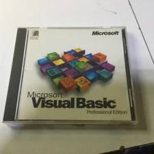 Microsoft Visual Basic Professional Edition 4.0 W/ CD Key. Win 95 NT 3.1