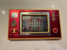 Mario Cement Factory - ML-102 - Nintendo Game & Watch - 1983 Vintage