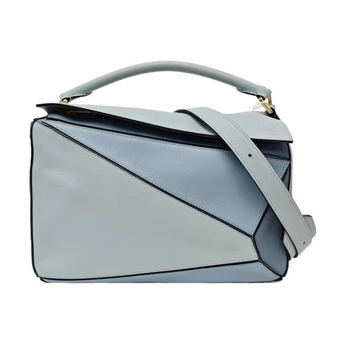 【Authentic】 LOEWE Puzzle Multicolour Leather Handbags (DDP)
