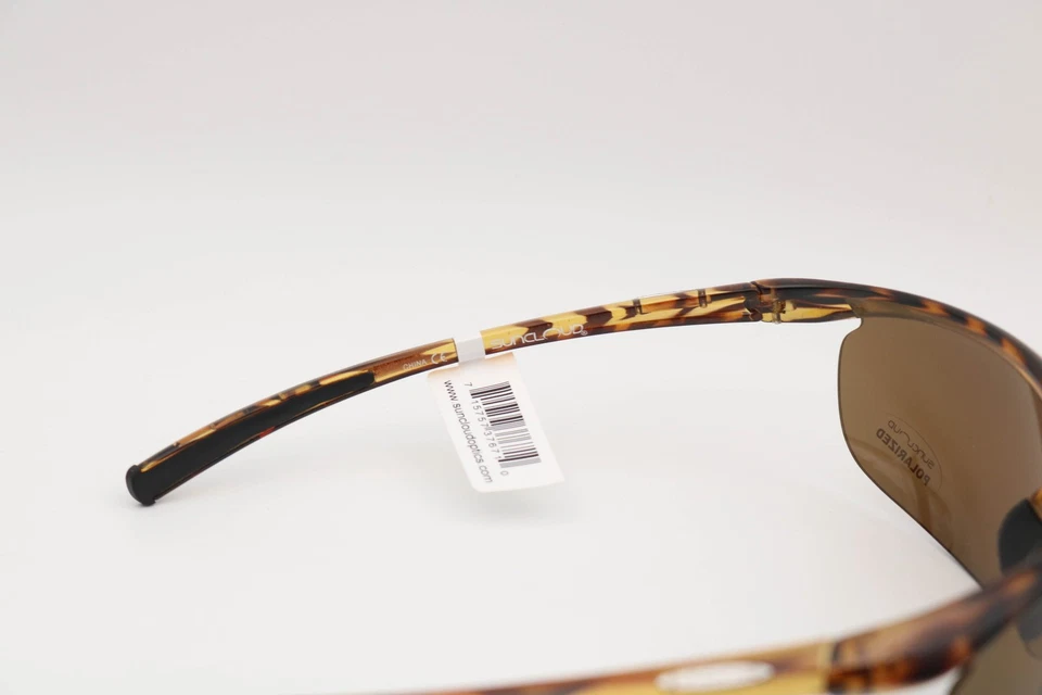 Gafas de sol polarizadas rectangulares Suncloud Zephyr Tortoise 52-16-140 Foto 4 de 4