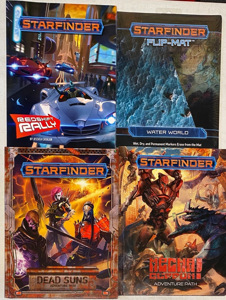 Starfinder RPG 1st Edition Lot of 13: Core Rulebook Alien Archive 1-3 ...