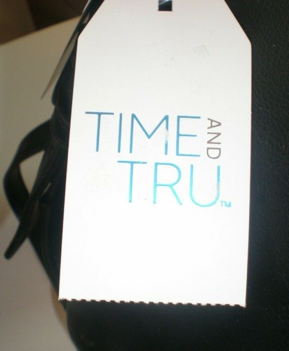 Time And Tru Schwarz Mini Rucksack Umhängetasche Handtasche Tasche - Bild 10 von 12