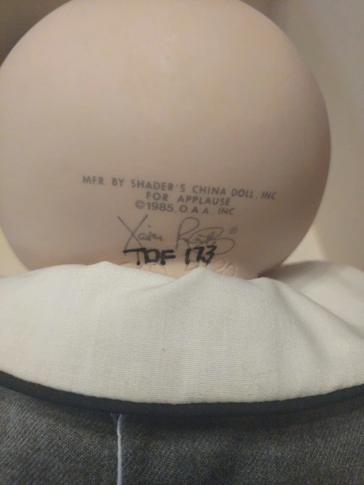 1985 Porcelain Collection Timothy David Cabbage Patch Kids Doll 16" New in Box — 第 3/4 张图片