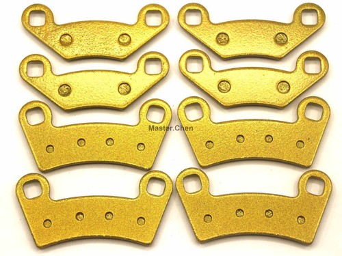 Front Rear Brake Pads For 2009-2011 Polaris 800 Ranger RZR S EFI Brakes Sintered - Picture 2 of 4