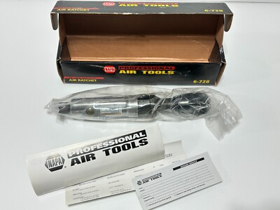 #ad NEW NAPA Professional Air Tools 3 8quot; Drive Heavy Duty Air Ratchet 6 728 NOS $49.99