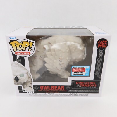 Funko POP! Owlbear NYCC 1465 Dungeons & Dragons 2023 Exclusive