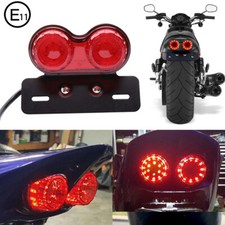 Motorcycle Motorbike Tail Light LED Brake Rear Lights Indicators Lamp Universal