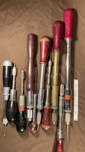 Collection Lot Stanley Yankee Spiral Ratcheting Screwdrivers Drill North Brother - Picture 23 of 24