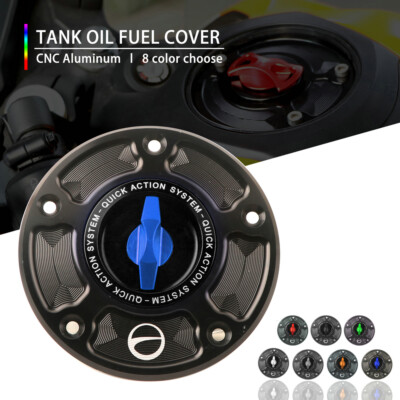 Motorrad CNC Keyless Tank Caps Racing Gas Fuel Cover for honda CBR500 F /R 16-19