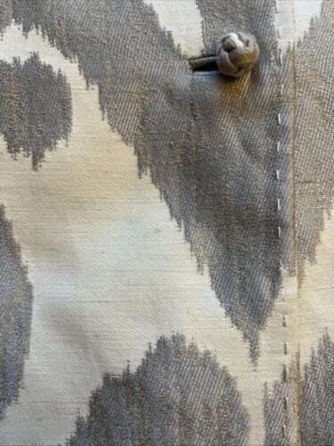 CHADO Ralph Rucci Ikat Animal Print Blazer/Sakko Gr. 6 Leinen Seide Baumwollmischung - Bild 7 von 16