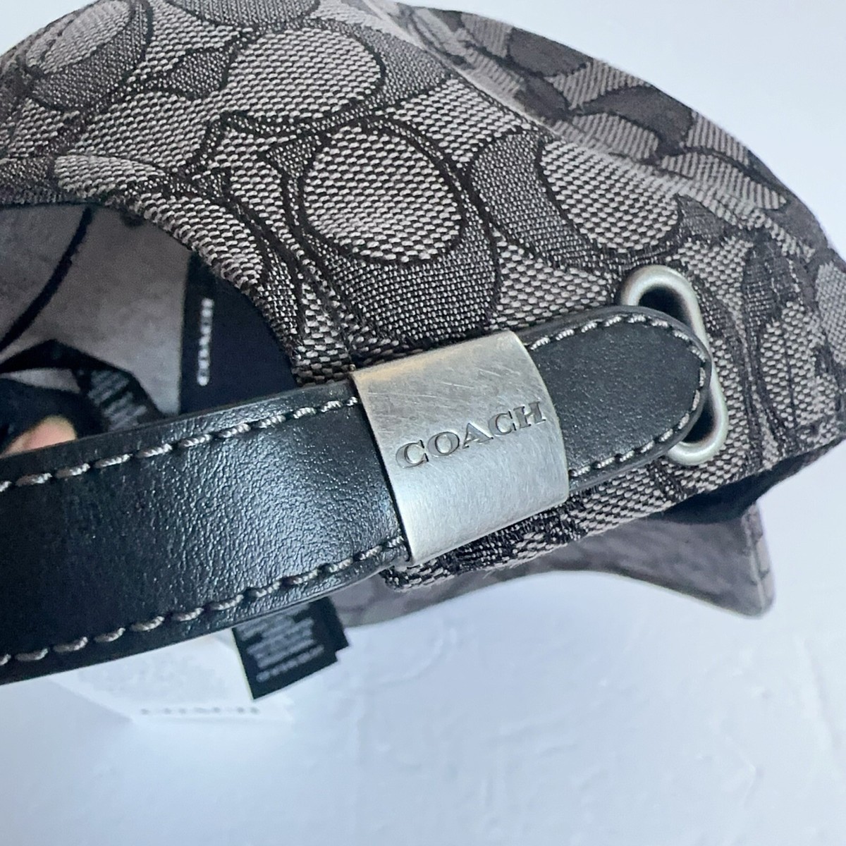 NWT Coach Signature Jacquard Baseball Hat CH400 | eBay