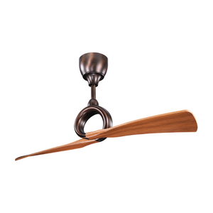 2 Blade 54 Large Ceiling Fan Remote Old World Tuscan Bronze Loft